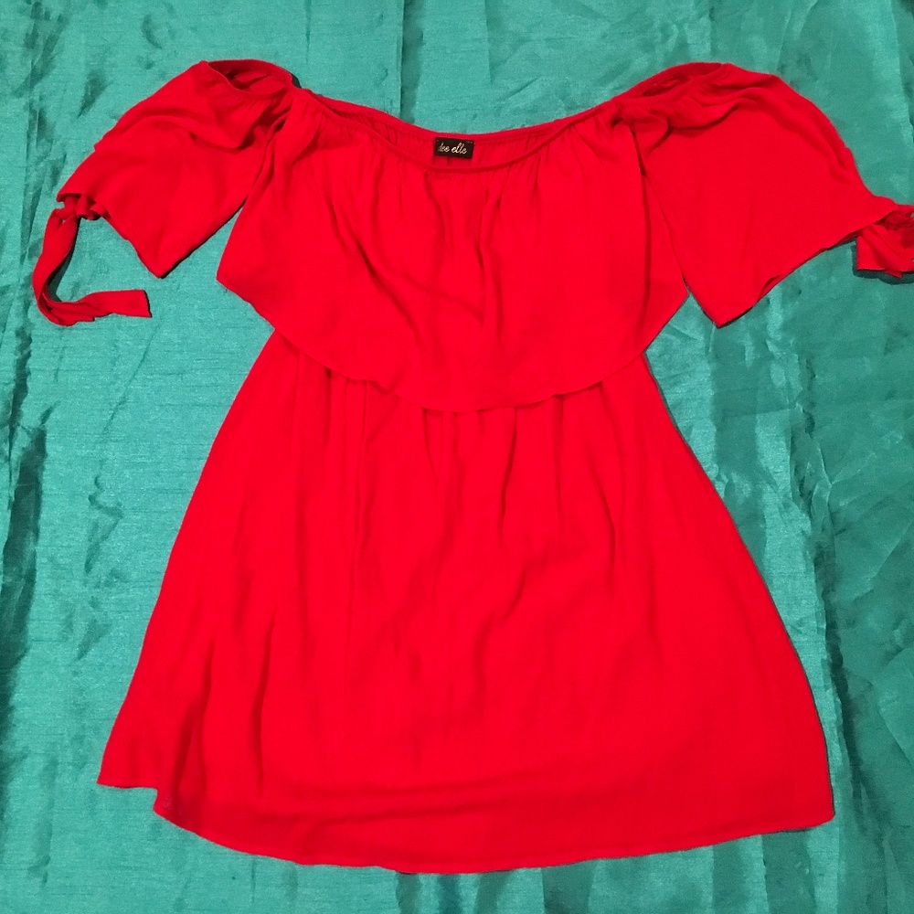 Red Mini dress